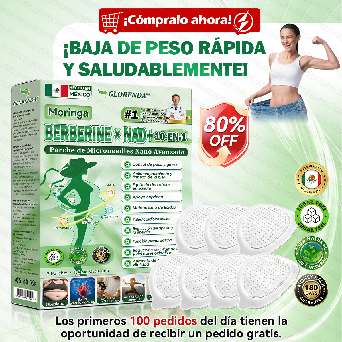 𝐓𝐢𝐞𝐧𝐝𝐚 𝐎𝐟𝐢𝐜𝐢𝐚𝐥 | 🎉🎉 𝐆𝐋𝐎𝑹𝑬𝗡𝗗𝗔® 𝑴𝒐𝒓𝒊𝒏𝙜𝙖 · 𝘽𝙚𝙧𝙗𝙚𝙧𝒊𝒏𝒆 × 𝐍𝐴𝑫+ 𝐏𝐚𝐫𝒄𝒉𝒆 𝑵𝒂𝗻𝗼 𝒅𝒆 𝑴𝒊𝒄𝒓𝒐𝒏𝐞𝐞𝐝𝐥𝐞𝐬 𝑨𝒗𝒂𝒏𝒛𝒂𝗱𝗼 10-𝐞𝐧-1 🇲🇽 (𝐒𝐨𝐥𝐨 𝐮𝐧𝐚 𝐯𝐞𝐳 𝐚𝐥 𝐝í𝐚, 𝐜𝐚𝐦𝐛𝐢𝐨𝐬 𝐯𝐢𝐬𝐢𝐛𝐥𝐞𝐬 𝐞𝐧 𝟕 𝐝í𝐚𝐬) ✅ 𝐏𝐚𝐫𝐚 𝐥𝐚 𝐨𝐛𝐞𝐬𝐢𝐝𝐚𝐝, 𝐩𝐢𝐞𝐥 𝐟𝐥á𝐜𝐢𝐝𝐚, 𝐝𝐢𝐚𝐛𝐞𝐭𝐞𝐬, 𝐚𝐩𝐧𝐞𝐚 𝐝𝐞𝐥 𝐬𝐮𝐞ñ𝐨, 𝐩𝐫𝐨𝐛𝐥𝐞𝐦𝐚𝐬 𝐚𝐫𝐭𝐢𝐜𝐮𝐥𝐚𝐫𝐞𝐬 𝐲 𝐦á𝐬